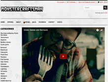 Tablet Screenshot of monstercraftsman.com